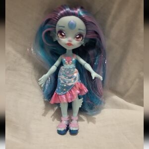 Fantasy Doll with Blue and Pink Hair